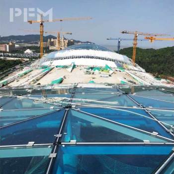 Ultra-Large-Span Grid Shell Roof Structure Aquarium