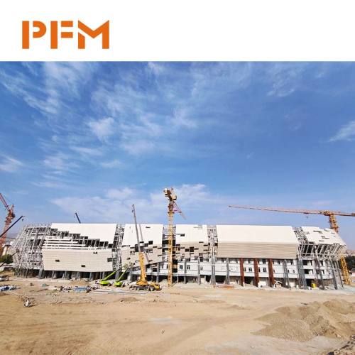 Curved Aluminum Panel Stadium Exterior Curtain Wall for Stadiums