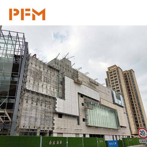 Metal and Glass Curtain Wall for Commercial Complex