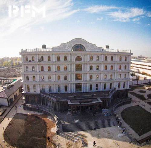 Stone Facade System for Luxury Spa Center