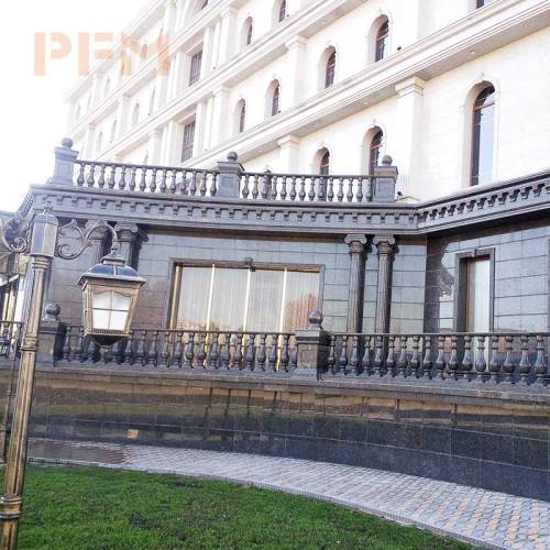 Stone Facade System for Luxury Spa Center