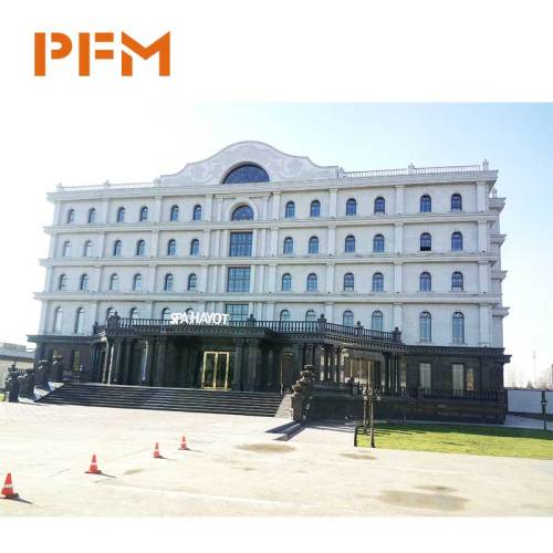 Stone Facade System for Luxury Spa Center