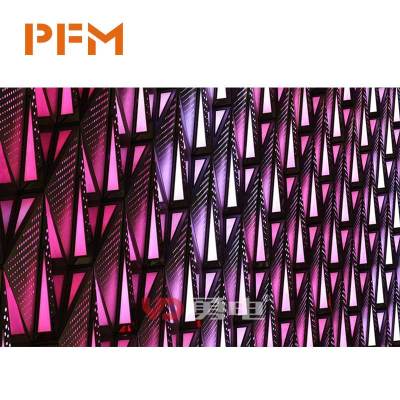 Commercial Complex Metal & Glass Facade System Design Custom Architectural Floodlight EPC Contractor