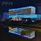 Custom Five-Star Hotel Facades Lighting Contractor Architectural Floodlight Design and Construction