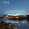 Architectural Facade Lighting System for the Stadium