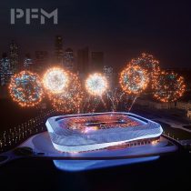 Custom Stadium floodlighting System design Architectural  LED floodlighting Construction