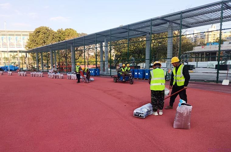 Training Field Running Track