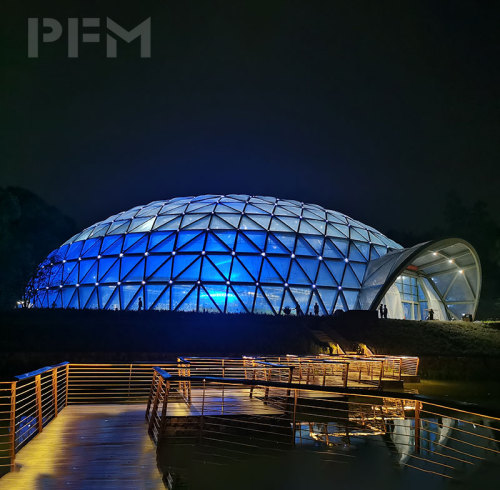 ETFE Membrane Semi-spherical Roof Structure
