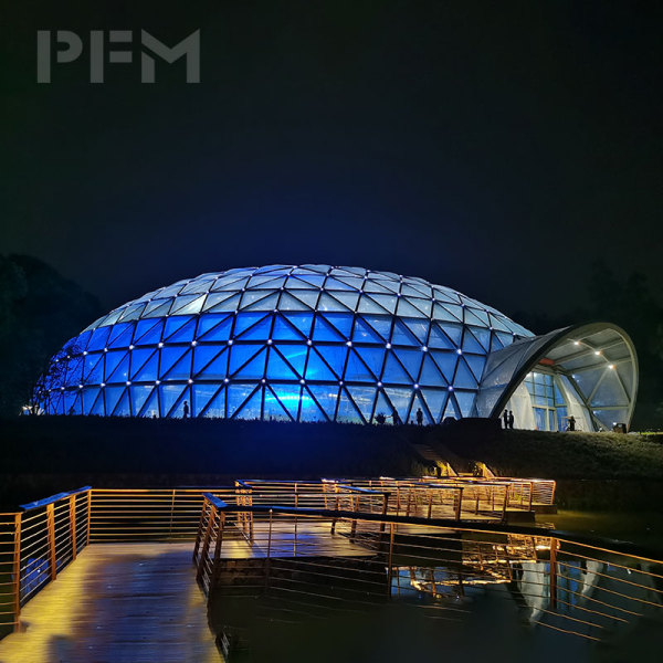 ETFE Membrane Semi-spherical Roof Structure