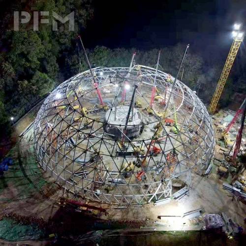 ETFE Membrane Semi-spherical Roof Structure
