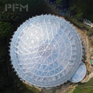 ETFE Membrane Semi-spherical Roof Structure