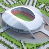 Guinea Stadium Roof Steel Structure Renovation Project