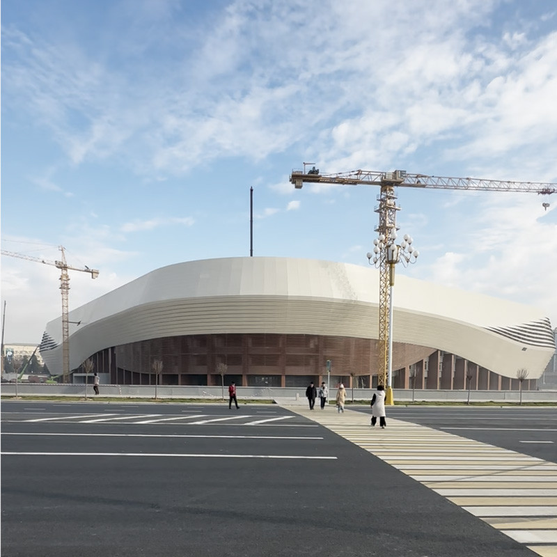 The Tajikistan National Stadium project is nearing completion