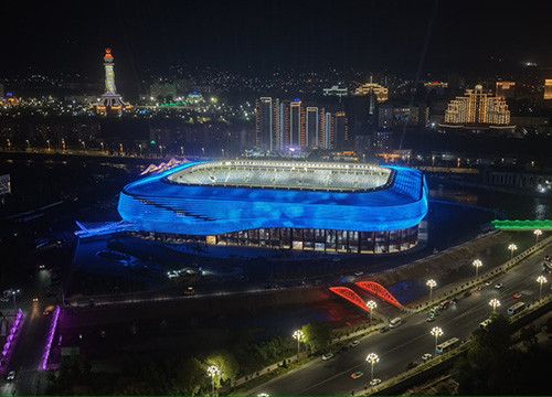 Tajikistan Mainstream Media Asia-Plus: The 30,000-Seat Stadium Designed by Chinese Company PFM