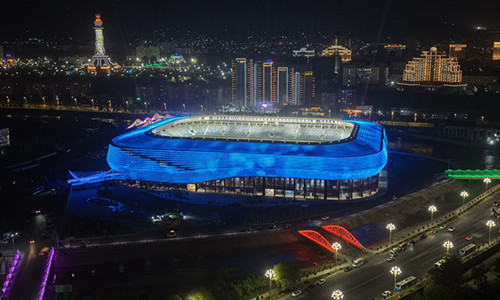 Tajikistan Mainstream Media Asia-Plus: The 30,000-Seat Stadium Designed by Chinese Company PFM