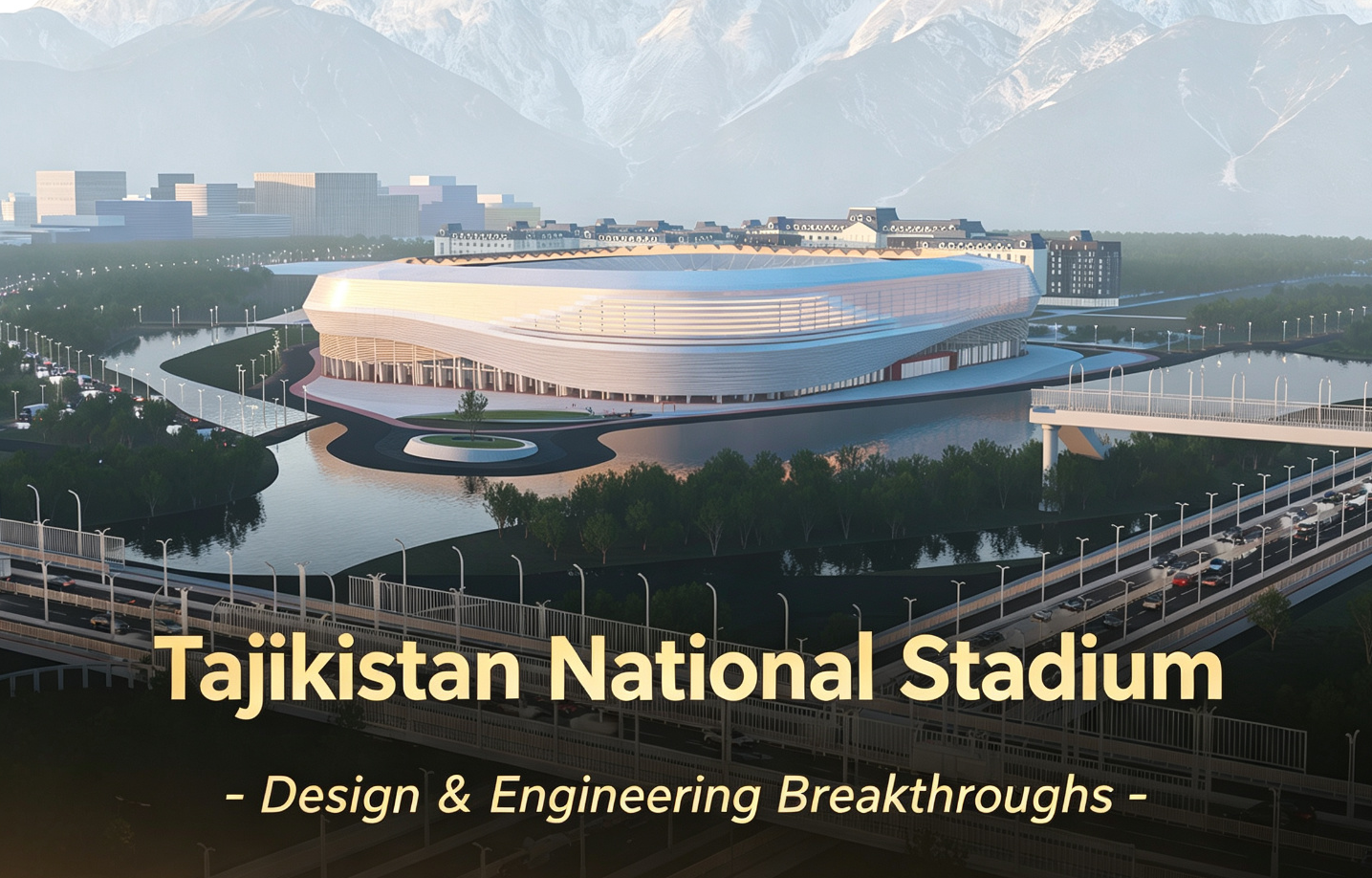 Tajikistan National Stadium: PFM Façade Engineering Breakthrough