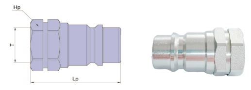 Hydraulic Quick Coupling male