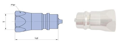 Hydraulic Quick Coupling Male