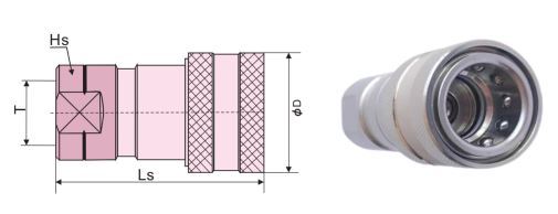 Hydraulic Quick Coupling female