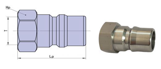 Hydraulic Quick Coupling male