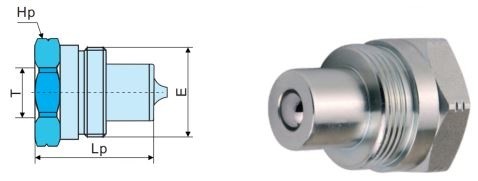 High Pressure Screw-To-Connect Enerpac Coupling