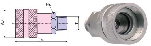 High Pressure Screw-To-Connect Enerpac Coupling