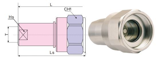 High Pressure Screw-To-Connect Coupling