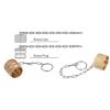 98 Series | PARKER 6100 The Rugged Wing Style Quick Couplings (Brass)