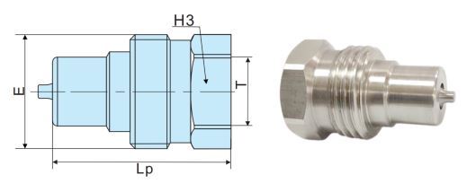 High Pressure Screw-To-Connect Coupling