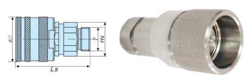 High Pressure Screw-To-Connect Coupling