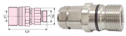 High Pressure Screw-To-Connect Coupling