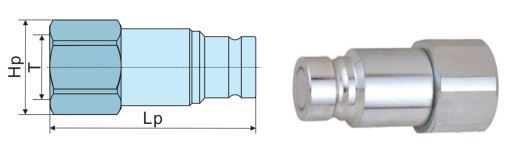 Flat/Flush Face Coupling male