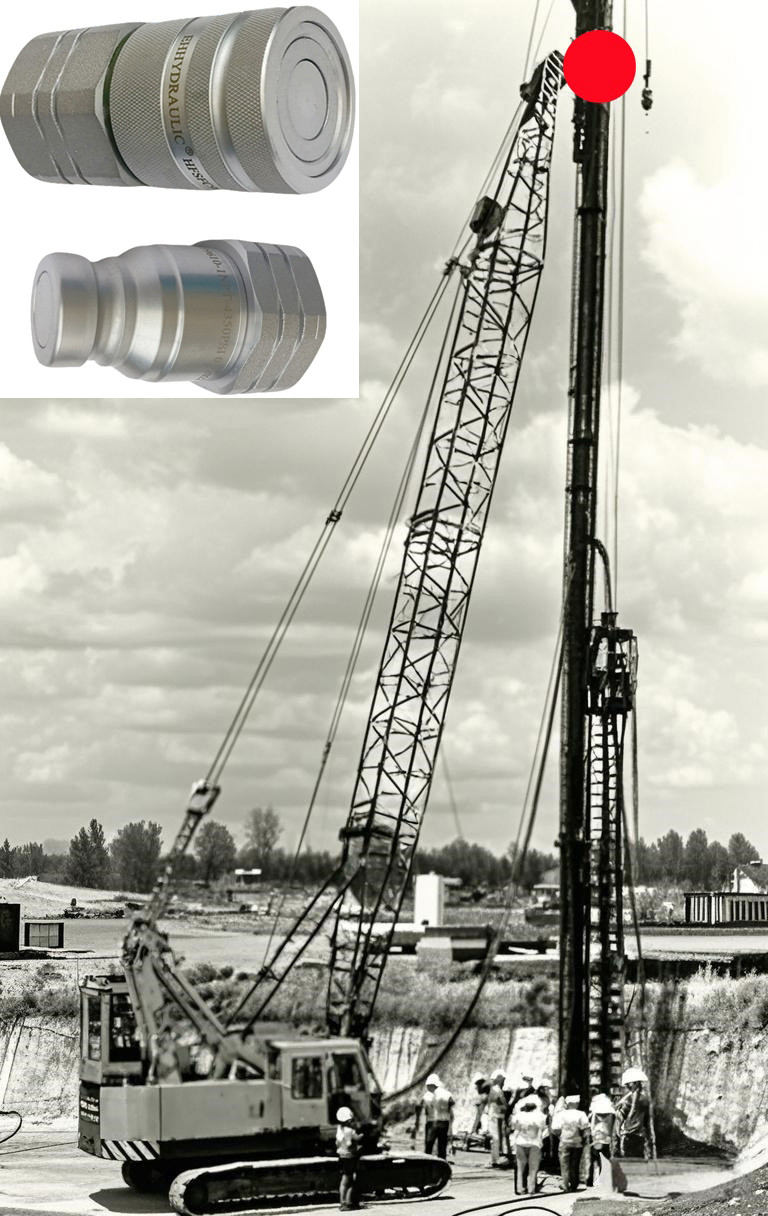  Flat/Flush Couplings for Hydromill Trench Cutters