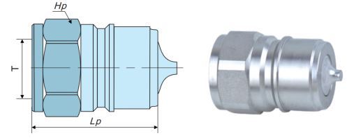 Manual Locking Ring Coupling male