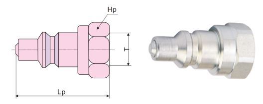 High Pressure Coupling male