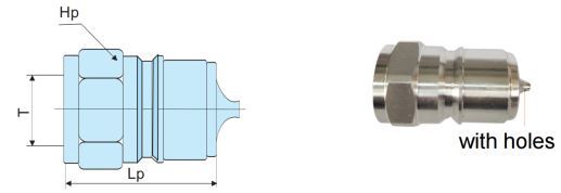 Manual Locking Ring Coupling male