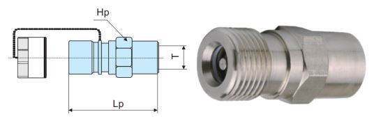 High-Pressure Screw-To-Connect Coupling