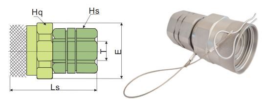 Threaded Flat Face Coupling 