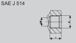 Three-Way T Type High-Pressure Ball Valve thread size