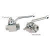 EHVDHFS Series | KHM Two-Way High Pressure Forged Ball Valve With Flange, SAE J518C, ISO-6162 (Steel)