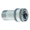 73 Series | NV STAINLESS STEEL ISO 7241 A Quick Couplings with Poppet Valve (Stainless Steel)