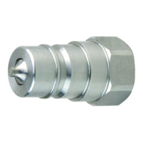 73 Series | NV STAINLESS STEEL ISO 7241 A Quick Couplings with Poppet Valve (Stainless Steel)
