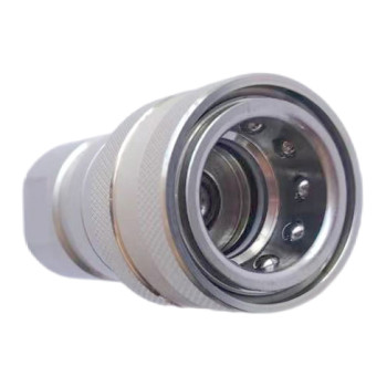 EH 68 Series - NS Agricultural ISO 5675 Quick Couplings, with Ball Valve (Steel)