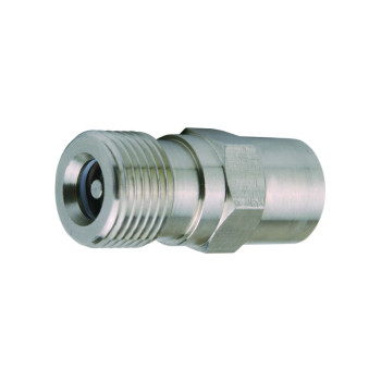 EH 241 Series - PARKER 1141 Connect Under Pressure Stainless Quick Couplings (AISI 316 Stainless Steel)