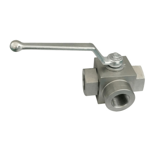 EHVT Series | BK3 Three-Way High-Pressure Ball Valve - T Type (Steel)