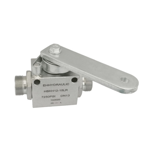 EH HBKH Series | PISTER HBKH Two-Way Stroke Limiter Ball Valve (Steel)