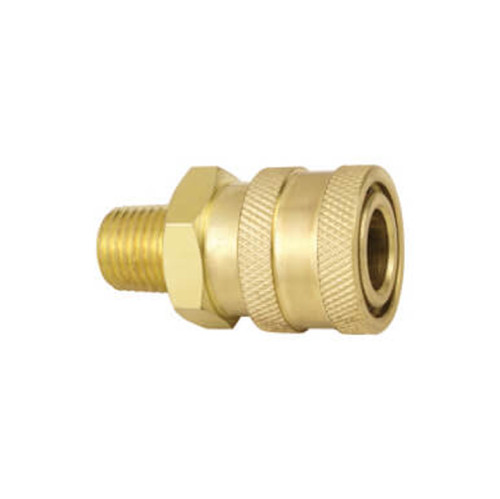 51 Series | FST High Flow, Unvalved, Hydraulic Quick Couplings (Brass, Steel, Stainless Steel)