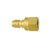 51 Series | FST High Flow, Unvalved, Hydraulic Quick Couplings (Brass, Steel, Stainless Steel)
