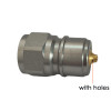 200/202 Series | Nordic TEMA Model Quick Couplings With Pressure Eliminator (Steel, Brass)