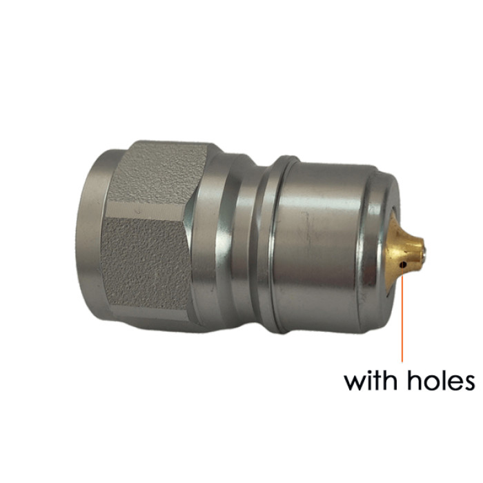 200/202 Series | Nordic TEMA Model Quick Couplings With Pressure Eliminator (Steel, Brass)